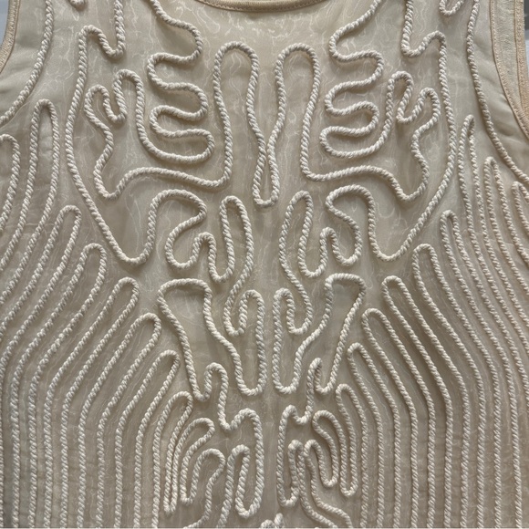 Anne Taylor Embroidered Shell Top - Sz XS - Picture 4 of 5